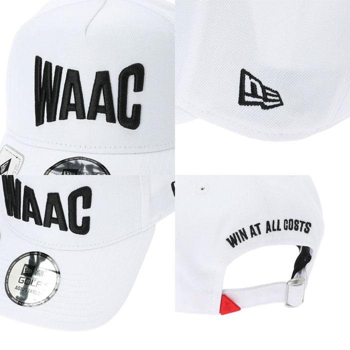 【新品未使用】NewEra WAAC コラボ　ホワイト キャップ マーカー付 9FORTYマーカー付きキャップ ホワイト