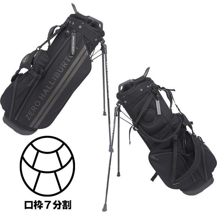 ゼロハリバートン ZHG-CB1 キャディバッグ ブラックカモ スタンドタイプ ZERO HALLIBURTON ゼロハリバートン ゴルフ 9型 スタンド キャディ