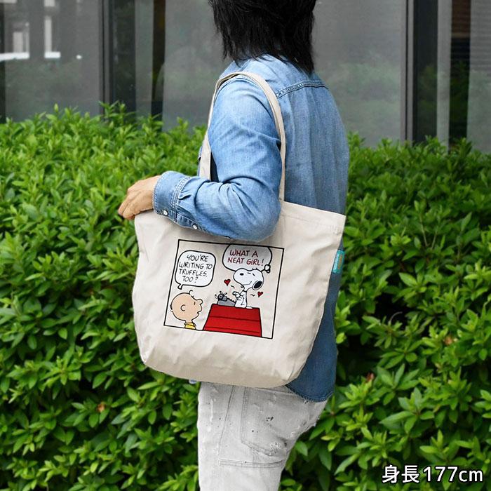 SNOOPY（スヌーピー） トートバッグ レディース 刺繍 2way 巾着バッグ