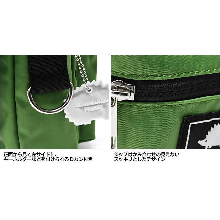 Girl Scouts of Japan ショルダーバッグ 撥水ナイロン 8ポケット がばっとひらく 金口 2WAYショルダー