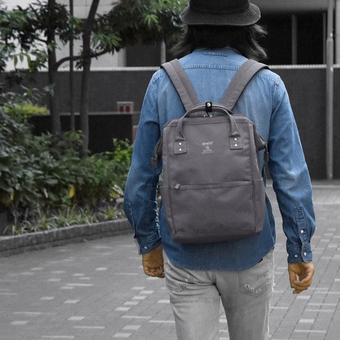 リュック リュックサック メンズ おしゃれ 通学 学生 軽量 撥水加工 ポリエステル がま口 スクエア Anello Grande アネロ グランデ Gu 013 正規品 ブランド Ca Bag 325 M Rana ラナ 通販 Yahoo ショッピング