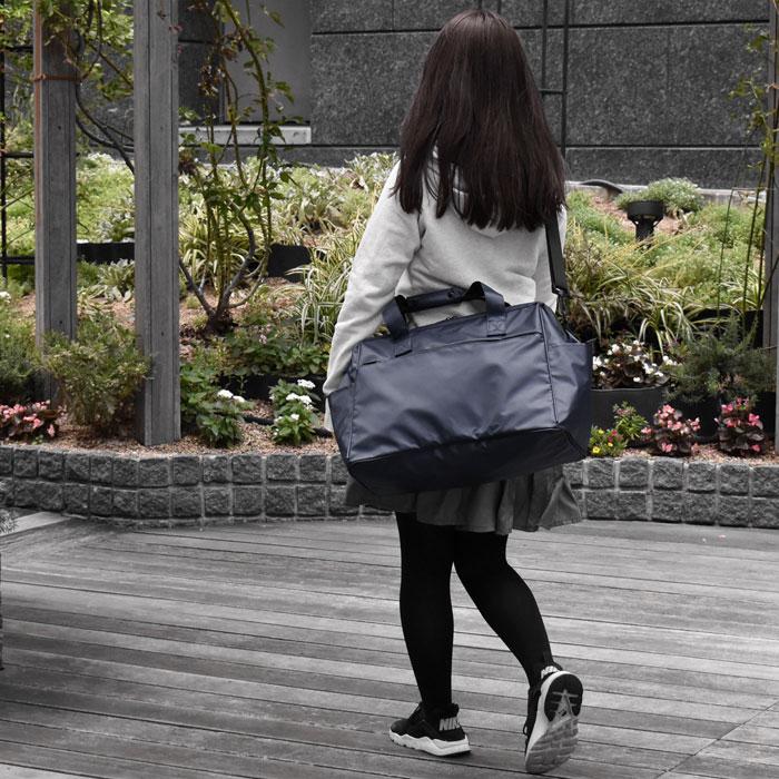 ボストンバッグ メンズ おしゃれ 大容量 旅行用 修学旅行 Anello アネロ At C3351 Ness マットコーティング ポリキャンバス がま口 2way キャリーオンバッグ 素晴らしい