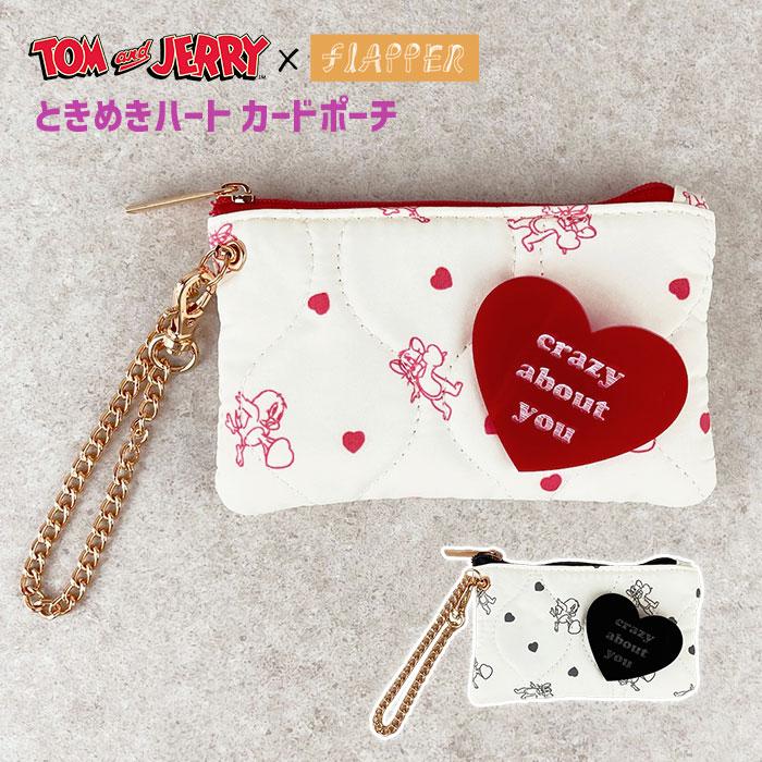 flapper_bags トムとジェリー ポーチ ミニポーチ カードケース flapper_bags トムとジェリー ポーチ ミニポーチ カードケース