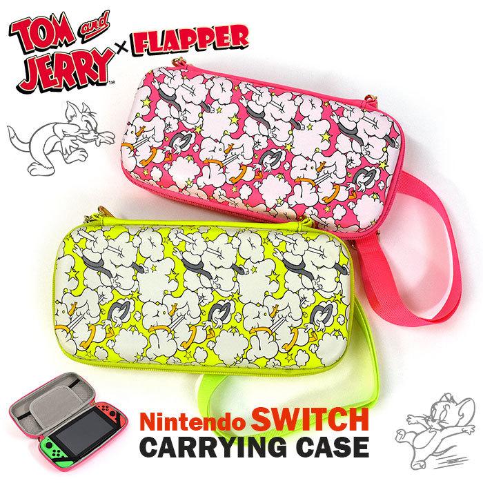 ニンテンドースイッチ スイッチ ケース Nintendo Switch ショルダー キャラクター グッズ Flapper フラッパー トムとジェリー トラブルメーカー Switchケース Fla Po 99 Rana ラナ 通販 Yahoo ショッピング