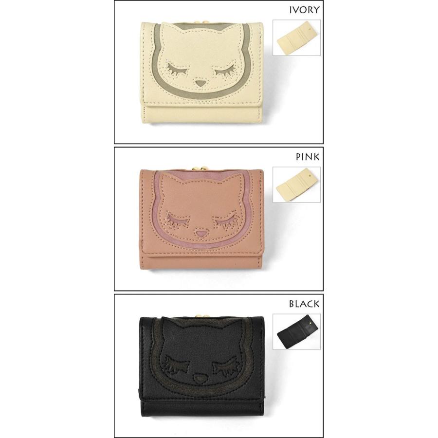 【確認中】未使用■プーちゃん三つ折り財布■猫 ネコ■ピンク■かわいい■プレゼント flapper_bags ミニ財布 財布 レディース 小さめ 三つ折り財布 おしゃれ
