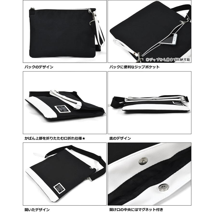 クラッチバッグ クラッチ レディース おしゃれ ポリキャンバス 3way