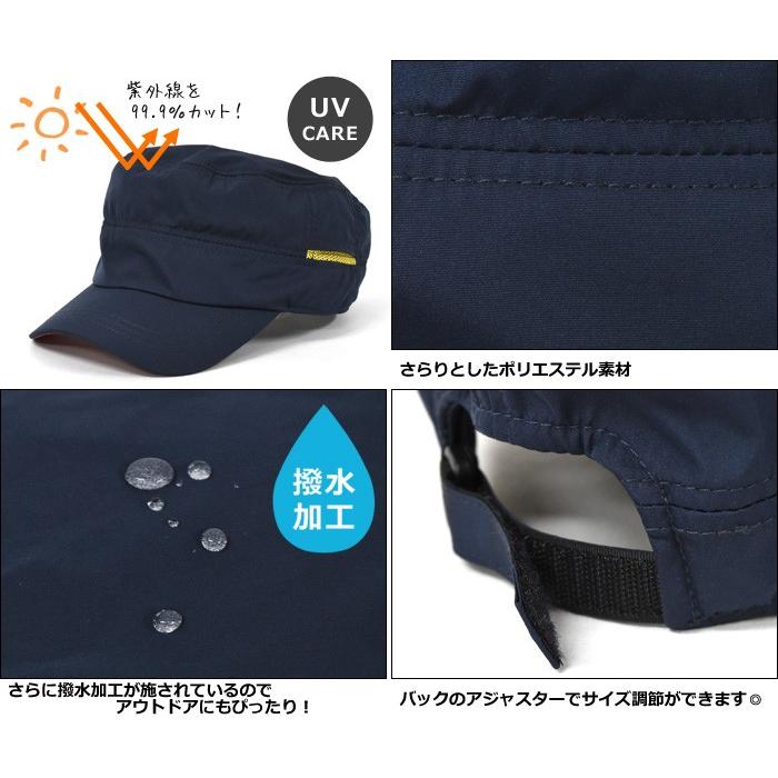 キャップ 帽子 メンズ おしゃれ 無地 総柄 撥水加工 ワーク