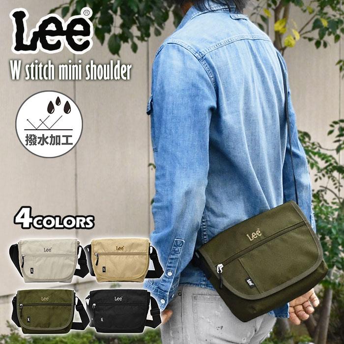 Lee（リー） ショルダーバッグ バッグ ブランド メンズ Wステッチ