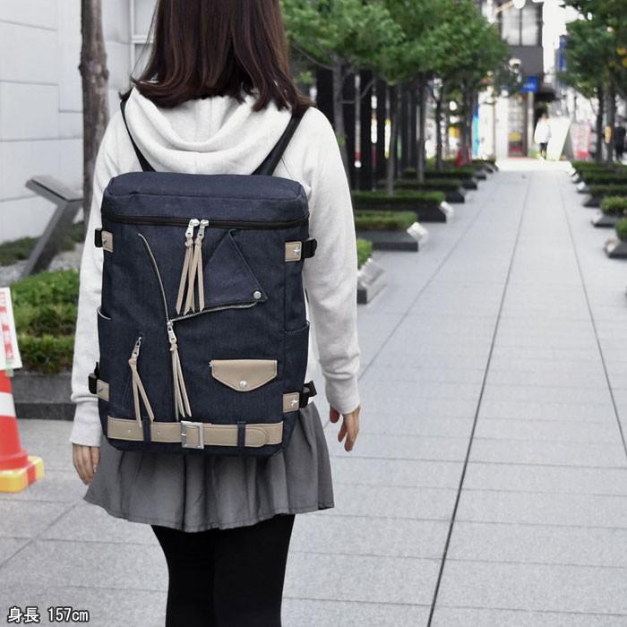 リュック リュックサック メンズ おしゃれ 通学 学生 大容量 フェイク