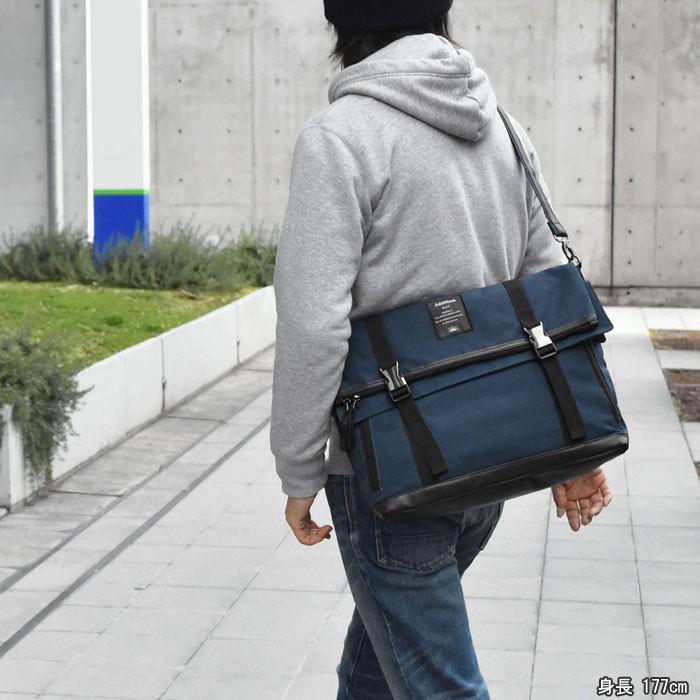 ショルダーバッグ メンズ 斜めがけ おしゃれ 大きめ 大容量 ポリキャンバス デニム 2バックル 口折れ Mu Bag 073 M Rana ラナ 通販 Yahoo ショッピング