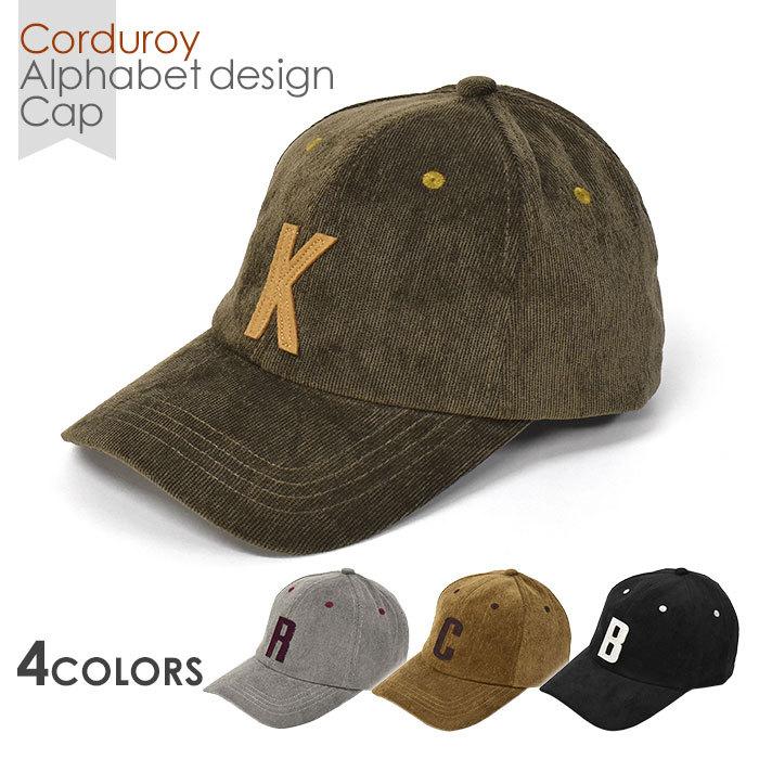 キャップ 帽子 メンズ おしゃれ コーデュロイ アルファベット ワッペン ローキャップ イニシャル 英語 R C K B Mu Cap 044 M Rana ラナ 通販 Yahoo ショッピング