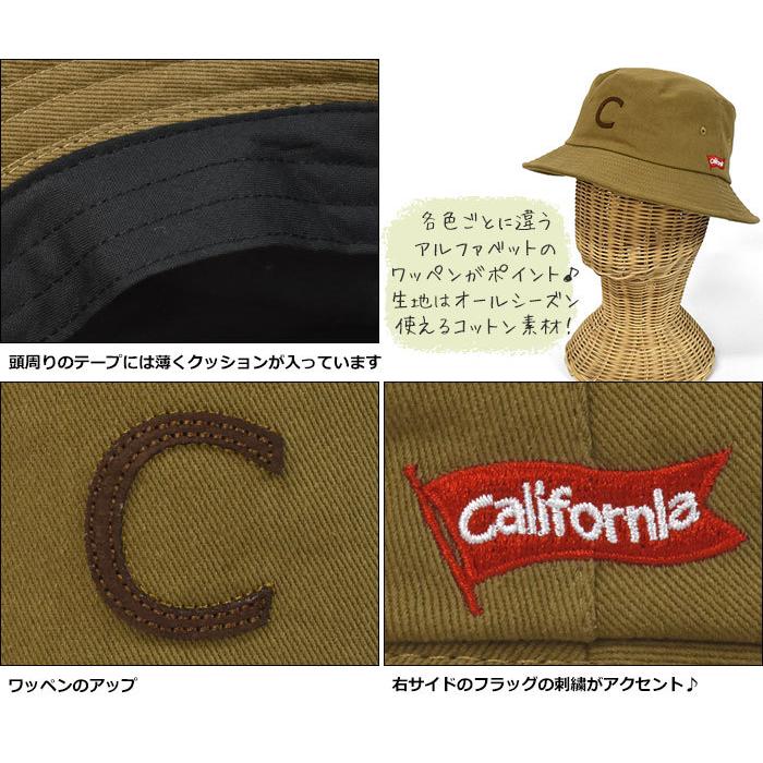 ハット 帽子 メンズ おしゃれ コットン アルファベット ワッペン