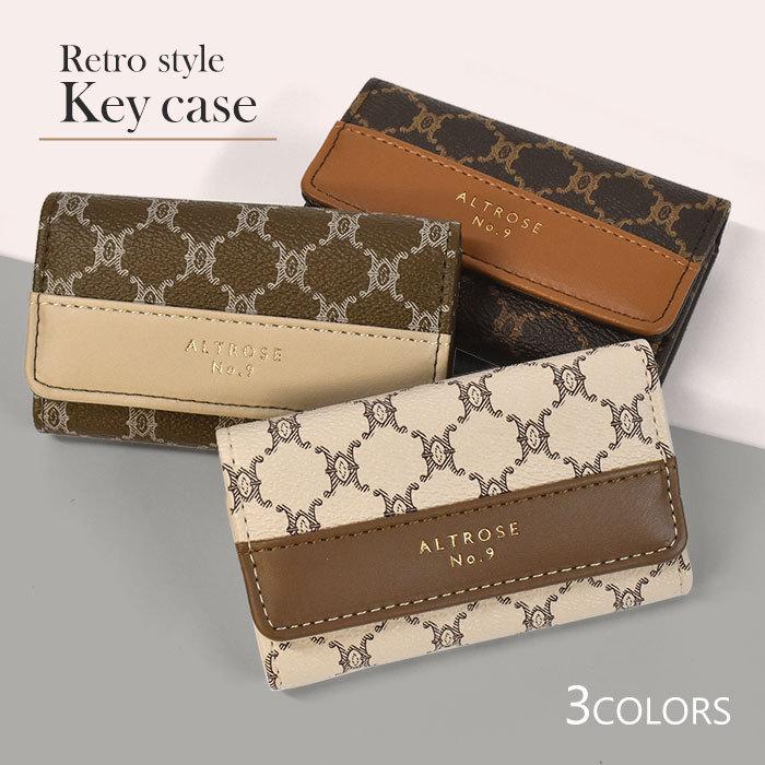 キーケース レディース おしゃれ カード入れ付き カードケース カード収納 パスケース 一体 10代 代 30代 40代 50代 フェイクレザー 総柄 Pa Key 005 Rana ラナ 通販 Yahoo ショッピング