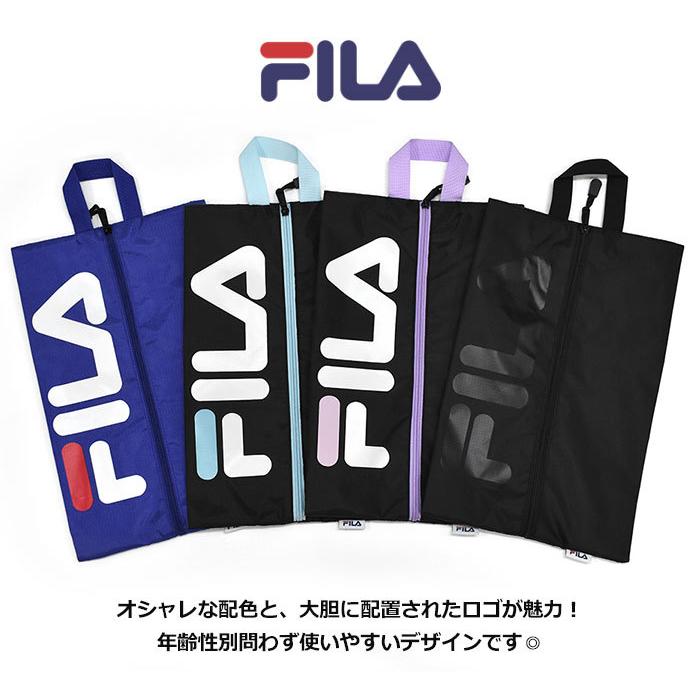 記念日 シューズケース おしゃれ 大人 レディース メンズ ゴルフ スポーツ 靴入れ袋 ブランド Fila 靴入れ シューズバッグ バッグ リップストップ フィラ