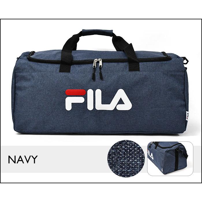 FILA GOLF ボストンバッグ　濃紺 FILA（フィラ） ボストンバッグ メンズ おしゃれ 大容量 旅行用 修学