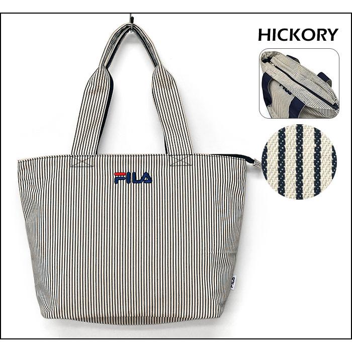 ゆかしゃん＊FILAフィラ＊ラケット柄 大きなトートバッグ テニス】ラケット柄 トートバッグ レディース （ネイビー