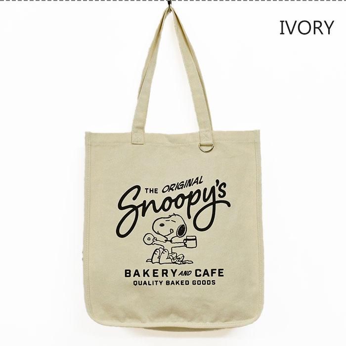 SNOOPY（スヌーピー） トートバッグ キャンバス レディース 大きめ 大