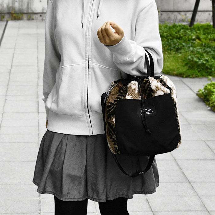 ✩シャインまま✩ミナペルホネン　ポケット巾着バッグ　ワンハンドル　メッツァ metsä バッグ - minä perhonen