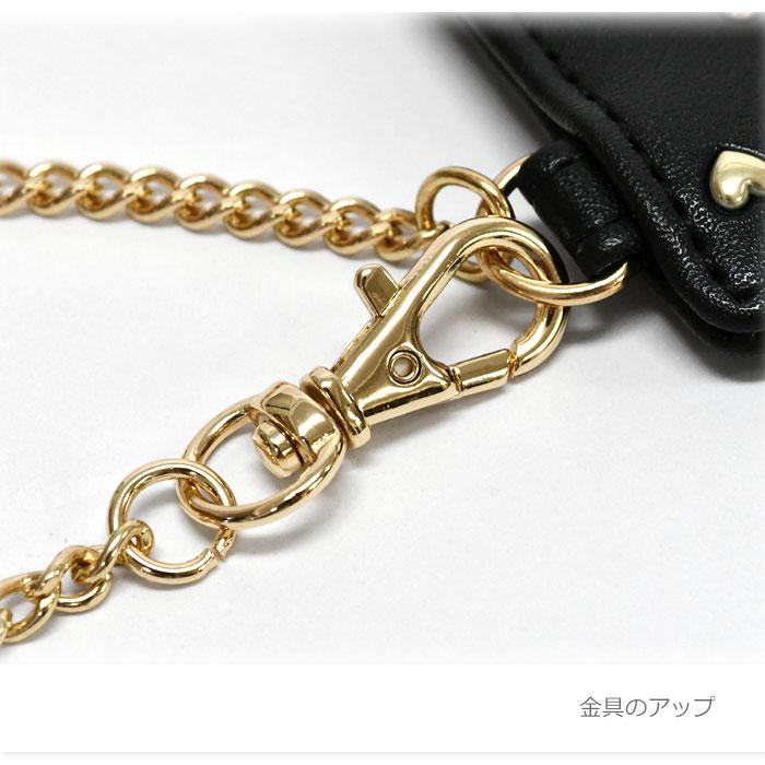 ハート ハート形 ハート型 スタッズ パスケース レディース 定期入れ