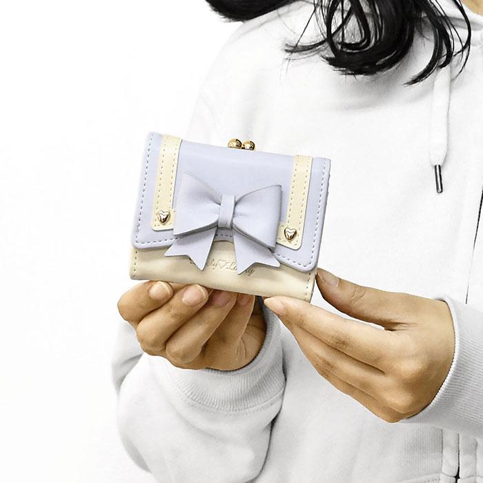 お子様に☆ゆめかわいいお財布☆ハンドメイド ゆめかわ♡セーラーがま口折財布_LL-1026 | sunny side(サニー