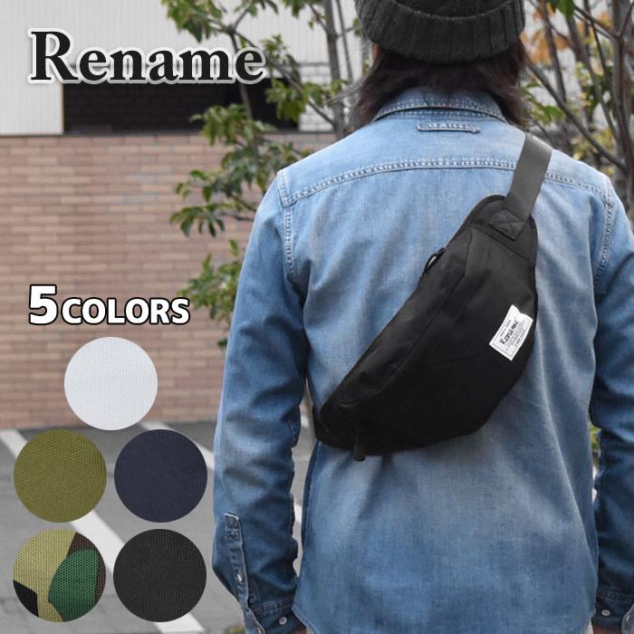 ボディバッグ ボディーバッグ メンズ おしゃれ Rename コーデュラ