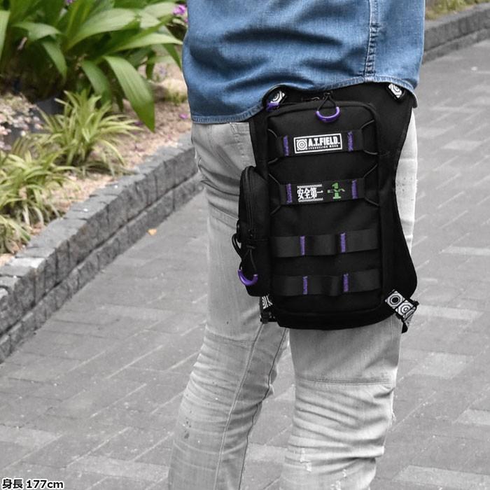 新世紀エヴァンゲリオン　デバイス　device レッグバッグ DEVICE（デバイス） レッグポーチ レッグバッグ レッグバック メンズ