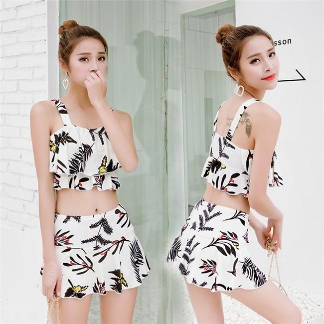 水着 フリル レディース ビキニ 体型カバー 可愛い サマー タンキニ セクシー スイムウェア 海浴 バンドゥ 通販 安い Deux0067 Deux 通販 Yahoo ショッピング