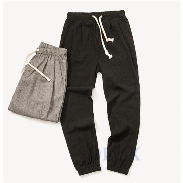 サルエルパンツ 綿麻パンツ メンズ ジョガーパンツ ハレムパンツ リネン 夏 サマーパンツ カジュアル ボトムス イージーパンツ Deux0224 Deux 通販 Yahoo ショッピング