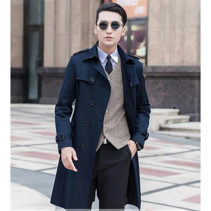 トレンチコート メンズ ビジネスコート スプリング ロング丈 アウター 秋 ピーコート Pコート ジャケット チェスターコート スリム Deux0906 Deux 通販 Yahoo ショッピング