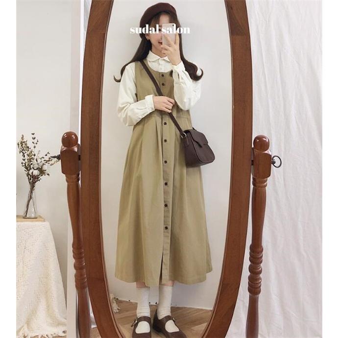 ワンピース レディース マキシ丈 ノースリーブ サロペット 体型カバー おしゃれ オールインワン 着痩せ 春 通販 19 Deux1292 Deux 通販 Yahoo ショッピング