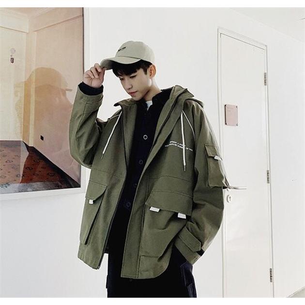 ジャケット メンズ カジュアル 春コート トップス アウター ミリタリー 19 おしゃれ 春 大きいサイズ Deux1358 Deux 通販 Yahoo ショッピング