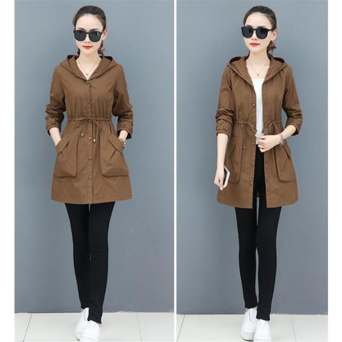 トレンチコート レディース スプリングコート 春コート アウター ロングコート 前開 ファッション 19 代 30代 40代 40代 Deux1522 Deux 通販 Yahoo ショッピング