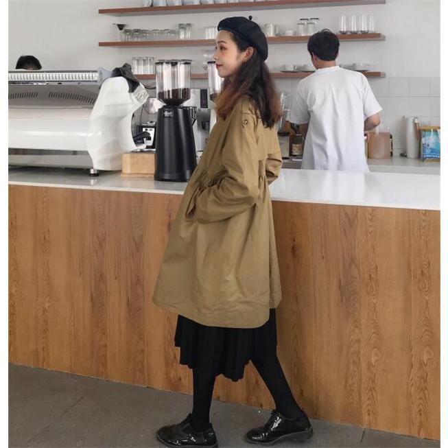 ステンカラーコート トレンチコート レディース スプリングコート 秋 春コート ロングコート ジャケット アウター 19 代 30代 40代 40代 50代 Deux2100 Deux 通販 Yahoo ショッピング