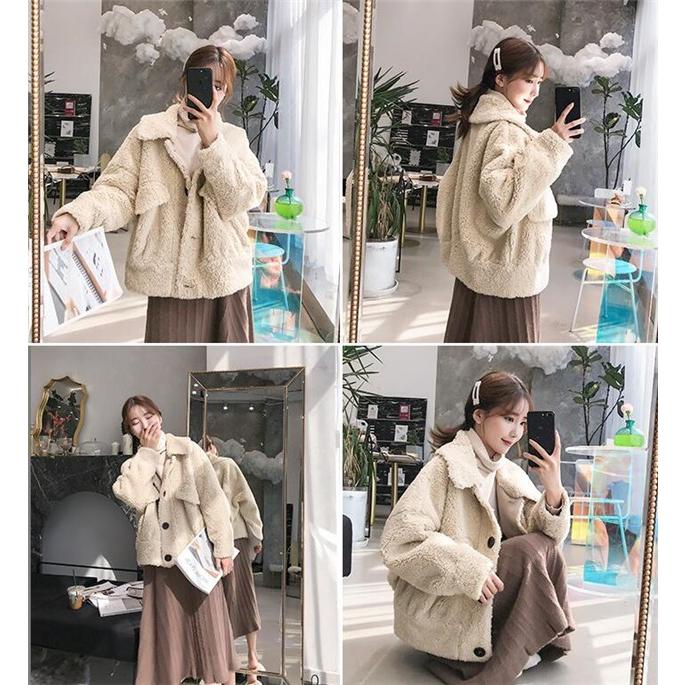 コート レディース ボア ジャケット ボアコート ラムウール アウター ア モコモコ 可愛い 19 冬 暖かい 防寒 Deux2221 Deux 通販 Yahoo ショッピング