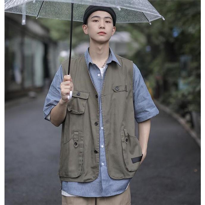 ジャケット ベスト メンズ ジレベスト 秋 カジュアル 紳士 ホスト 前開き アウター 19 通気 メンズファッション Deux2280 Deux 通販 Yahoo ショッピング