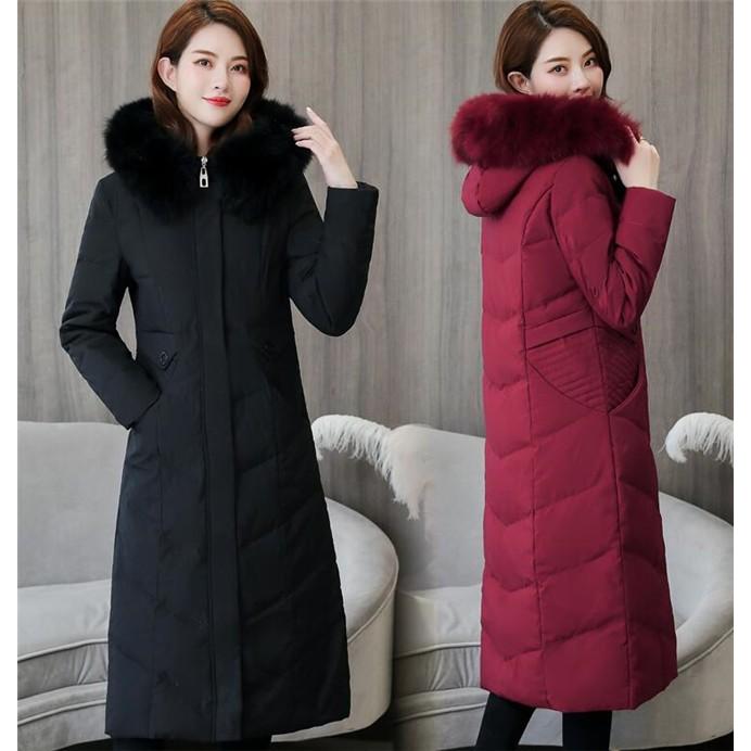 ダウンジャケット レディース ロング ダウン ダウンコート ファー付き アウター ロングコート 冬 暖かい 防寒服 代 30代 40代 50代 19 Deux2301 Deux 通販 Yahoo ショッピング