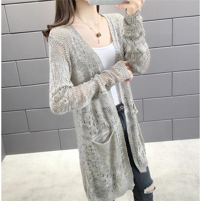 カーディガン レディース サマーニット ニット ロング丈 薄手 ロングカーディガン Uvカット トップス ニットカーディガン 春 夏 代 30代 40代 50代 Deux2922 Deux 通販 Yahoo ショッピング