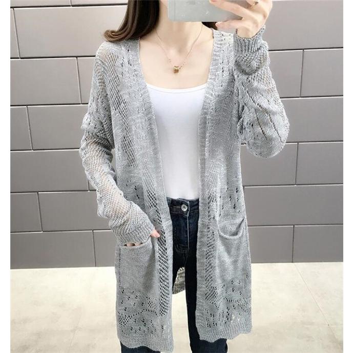 カーディガン レディース サマーニット ニット ロング丈 薄手 ロングカーディガン Uvカット トップス ニットカーディガン 春 夏 代 30代 40代 50代 Deux2922 Deux 通販 Yahoo ショッピング