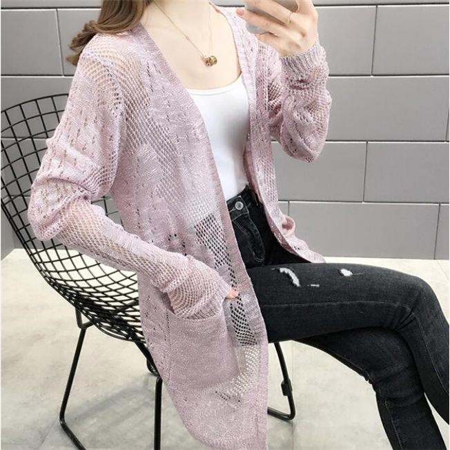 カーディガン レディース サマーニット ニット ロング丈 薄手 ロングカーディガン Uvカット トップス ニットカーディガン 春 夏 代 30代 40代 50代 Deux2922 Deux 通販 Yahoo ショッピング