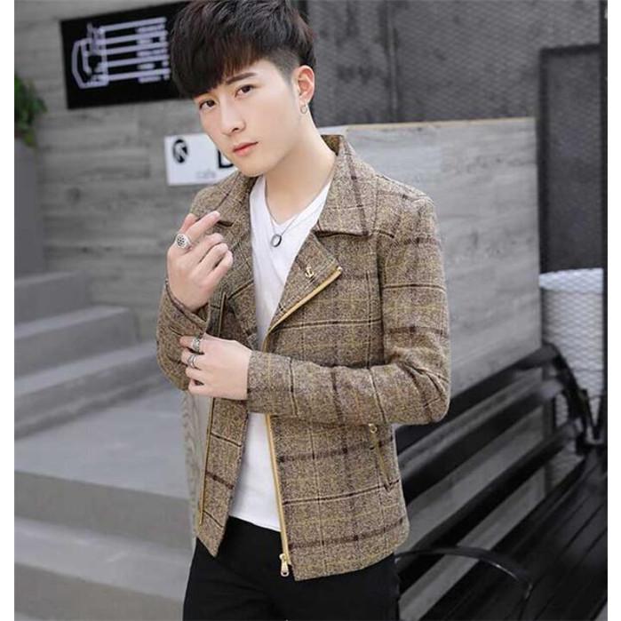 テーラードジャケット メンズ ジャケット ラシャ ブレザー 秋服 冬 テーラード 秋 紳士服 スリム チェック柄 ホスト One Deux 通販 Yahoo ショッピング