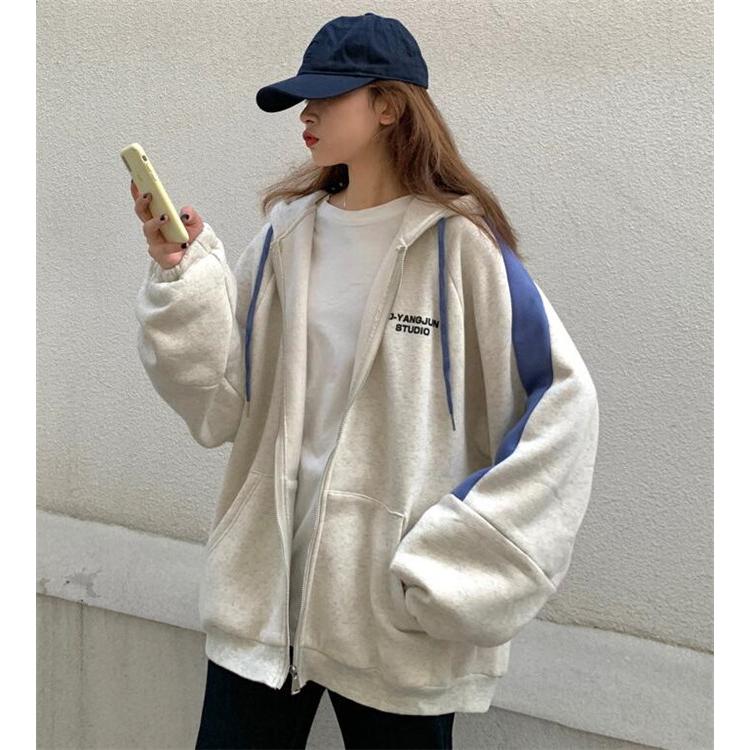 パーカー レディース トレーナー フード付き 前開け トップス 字母柄 ゆる チュニック 体型カバー カジュアル One Deux 通販 Yahoo ショッピング