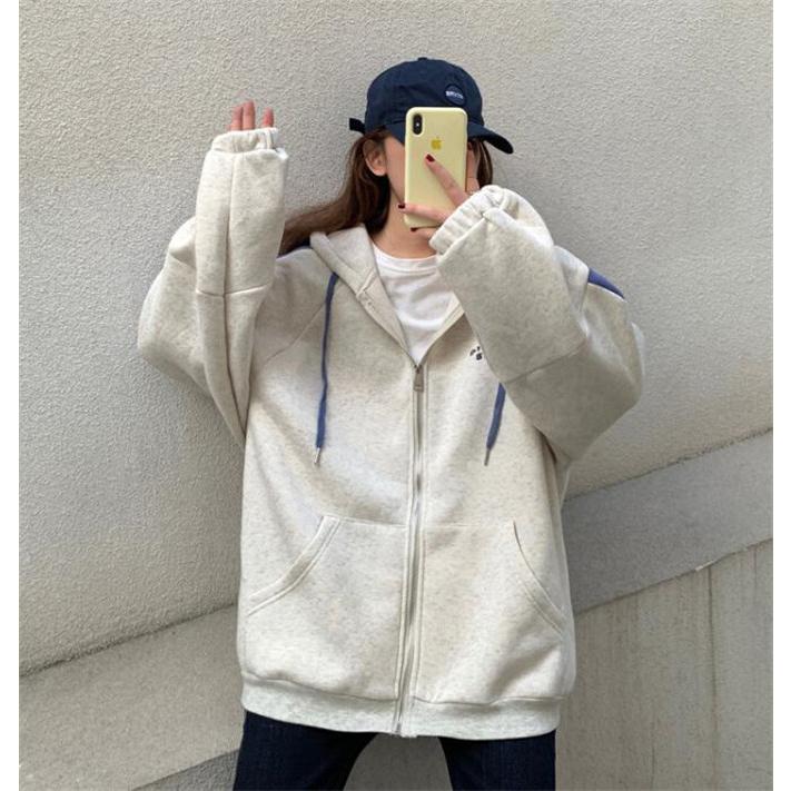 パーカー レディース トレーナー フード付き 前開け トップス 字母柄 ゆる チュニック 体型カバー カジュアル One Deux 通販 Yahoo ショッピング