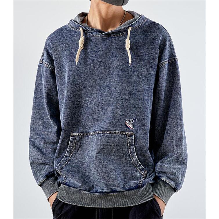 パーカー メンズ デニム 長袖 デニムパーカー カジュアル ジャケット 秋 春 One Deux 通販 Yahoo ショッピング