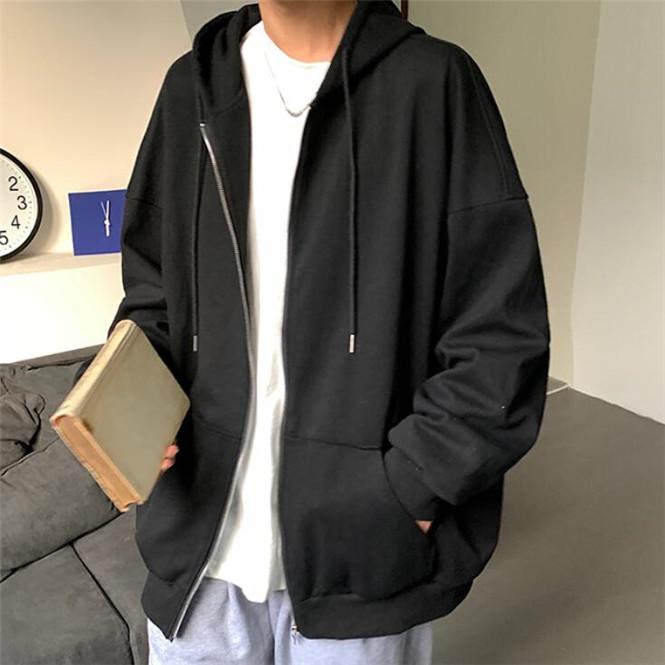 パーカー メンズ カジュアル ジップアップ 前開け 個性 フード トレーナー 秋 春 ファスナー One Deux 通販 Yahoo ショッピング