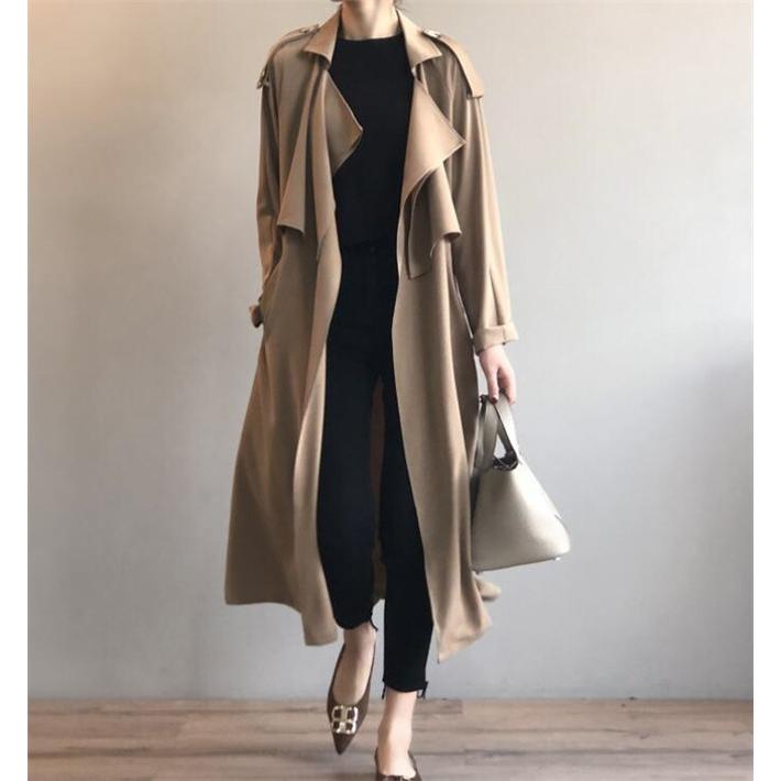 春コート スプリングコート レディース トレンチコート 落ち感 カジュアル チェスター 春 アウター 21 One Deux 通販 Yahoo ショッピング