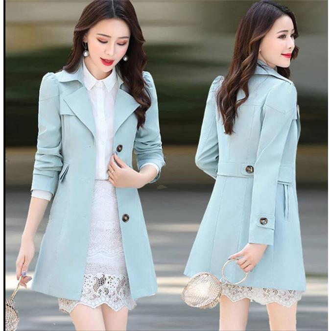 スプリングコート レディース トレンチコート 春コート 細身 ロング丈 スリム 通勤 美品 春 秋 アウター 21 One Deux 通販 Yahoo ショッピング