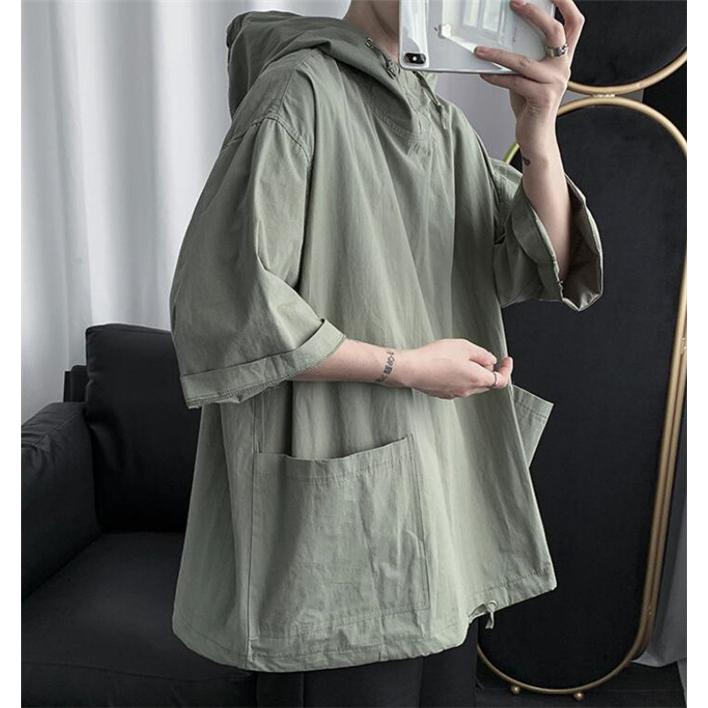 ｔシャツ メンズ 半袖 夏 サマーパーカー カットソー 紳士 トップス カジュアル メンズファッション One Deux 通販 Yahoo ショッピング