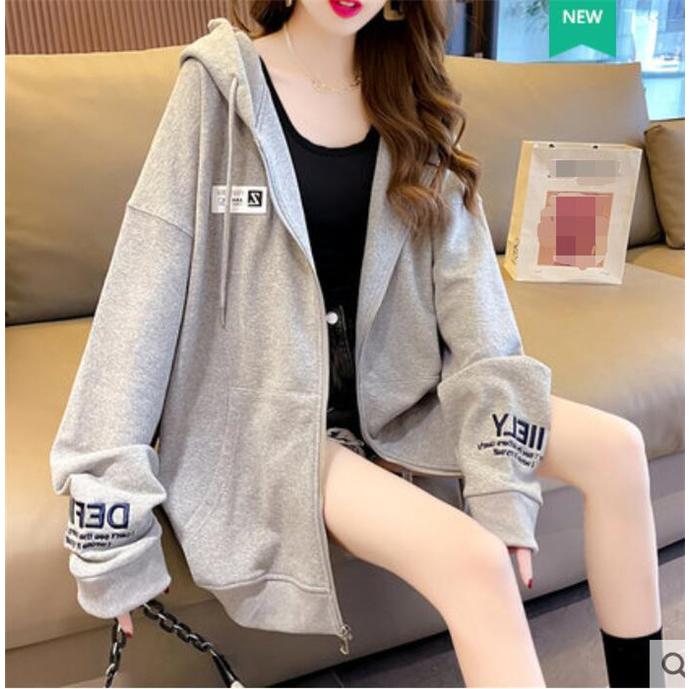 パーカー レディース 前開 フード トップス 秋服 ゆる 体型カバー カジュアル One Deux 通販 Yahoo ショッピング