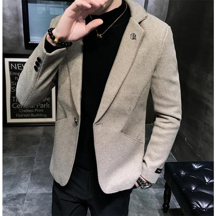 テーラードジャケット メンズ ラシャ ジャケット ウール混 ブレザー 冬 秋 テーラード 紳士服 スリム 細身 ホスト One Deux 通販 Yahoo ショッピング