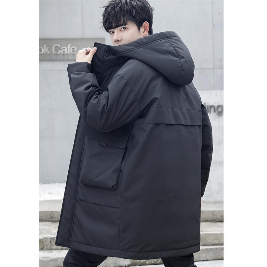 売れ筋新商品 メンズ ダウンコート フード付き 防風 防寒服 冬 コート 暖かい 厚手 ダウン ロングコート ダウンジャケット フード付き メンズ ダウンコート ダウンジャケット コート アウター Hermandad Estrella Org